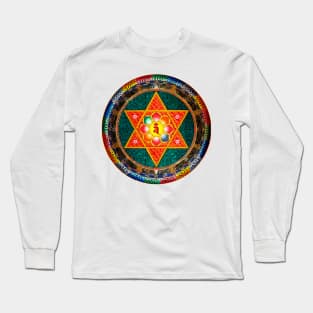 Buddhist Mandala 31 Long Sleeve T-Shirt